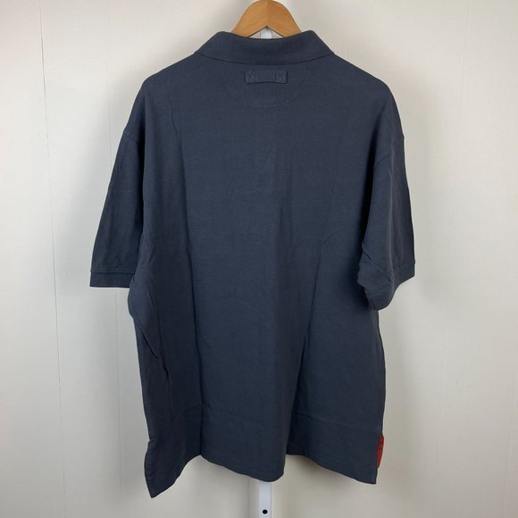 Duluth Trading Co Pocket Polo Shirt Short Sleeve‎ Charcoal Gray Mens Size Large - Picture 4 of 5